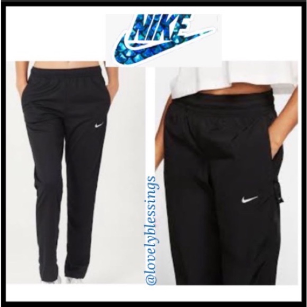 Black Nike Dri-Fit Women’s Athletic Warm Up Track Pants